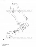 RADIATEUR D'HUILE pour Suzuki GLADIUS 650 2011