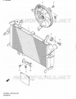 RADIATEUR pour Suzuki GLADIUS 650 2011