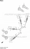 ARBRE A CAMES   VALVE pour Suzuki GLADIUS 650 2014