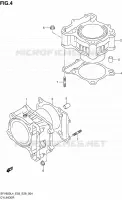 CYLINDRE pour Suzuki GLADIUS 650 2014