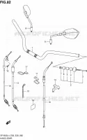 GUIDON pour Suzuki GLADIUS 650 2014