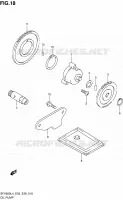 POMPE A HUILE pour Suzuki GLADIUS 650 2014