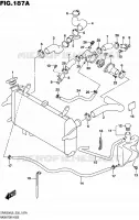 DURITE DE RADIATEUR pour Suzuki GLADIUS 650 2016