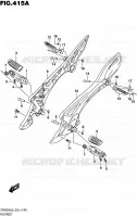 REPOSE PIED pour Suzuki GLADIUS 650 2016