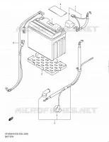 BATTERIE (SFV650AL0) pour Suzuki GLADIUS 650 2010