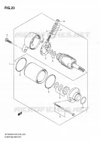 DEMARREUR (SFV650K9) pour Suzuki GLADIUS 650 2010