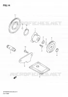 POMPE A HUILE pour Suzuki GLADIUS 650 2010