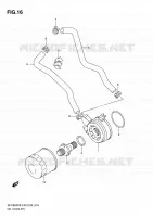 RADIATEUR D'HUILE pour Suzuki GLADIUS 650 2010