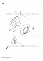 ROUE LIBRE DE DEMARREUR pour Suzuki GLADIUS 650 2010