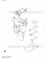 BAC A BATTERIE   OUTILS (SFV650L1 E03) pour Suzuki GLADIUS 650 2011