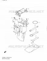 BAC A BATTERIE   OUTILS (SFV650L1 E28) pour Suzuki GLADIUS 650 2011