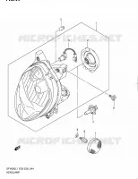 PHARE pour Suzuki GLADIUS 650 2011