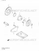 POMPE A HUILE pour Suzuki GLADIUS 650 2011