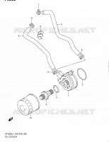 RADIATEUR D'HUILE pour Suzuki GLADIUS 650 2011