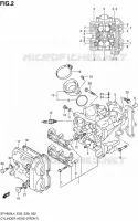 CULASSE (AVT) pour Suzuki GLADIUS 650 2014