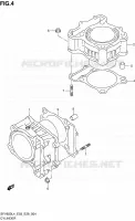 CYLINDRE pour Suzuki GLADIUS 650 2014