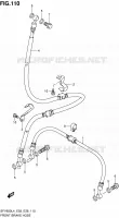 DURITE DE FREIN AVANT (SFV650L4 E28) pour Suzuki GLADIUS 650 2014