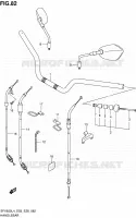 GUIDON pour Suzuki GLADIUS 650 2014
