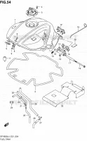 RESERVOIR D'ESSENCE pour Suzuki GLADIUS 650 2014
