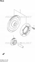 ROUE LIBRE DE DEMARREUR pour Suzuki GLADIUS 650 2014