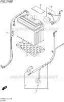 BATTERIE (SFV650AL5 E21) pour Suzuki GLADIUS 650 2015