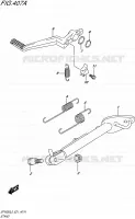 BEQUILLE pour Suzuki GLADIUS 650 2015