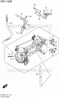 CORPS DE PAPILLON pour Suzuki GLADIUS 650 2015