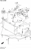 DURITE DE RADIATEUR (SFV650AL5 E21) pour Suzuki GLADIUS 650 2015