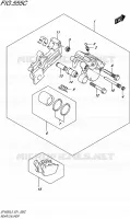 ETRIER DE FREIN ARRIERE (SFV650UL5 E21) pour Suzuki GLADIUS 650 2015