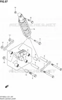 BIELLETTE D'AMORTISSEUR (SFV650AL4 E21) (FOR RUSSIAN) pour Suzuki GLADIUS 650 2014
