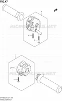 COMMODOS pour Suzuki GLADIUS 650 2014