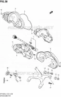 COMPTEUR (SFV650AL4 E21) pour Suzuki GLADIUS 650 2014
