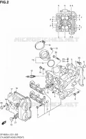 CULASSE (AVT) pour Suzuki GLADIUS 650 2014