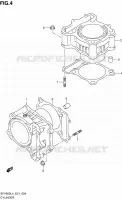 CYLINDRE pour Suzuki GLADIUS 650 2014