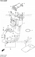 BAC A BATTERIE   OUTILS (SFV650AL5 E21) pour Suzuki GLADIUS 650 2015