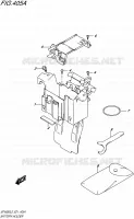 BAC A BATTERIE   OUTILS (SFV650L5 E21) pour Suzuki GLADIUS 650 2015