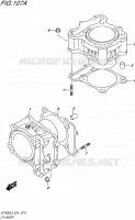 CYLINDRE pour Suzuki GLADIUS 650 2015