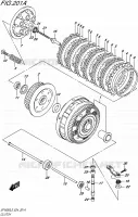 EMBRAYAGE pour Suzuki GLADIUS 650 2015