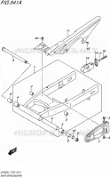 BRAS OSCILLANT ARRIERE pour Suzuki SV 650 2017