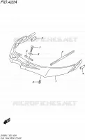 COUVRE RESERVOIR pour Suzuki SV 650 2017