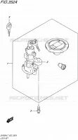KIT SERRURE pour Suzuki SV 650 2017