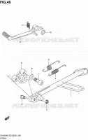 BEQUILLE pour Suzuki SV-S 650 2010