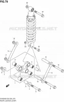BIELLETTE D'AMORTISSEUR pour Suzuki SV-S 650 2010