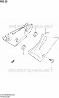 CARENAGES ARRIERE pour Suzuki SV-S 650 2010