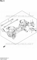 CORPS DE PAPILLON pour Suzuki SV-S 650 2010
