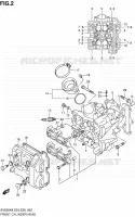 CULASSE AVANT pour Suzuki SV-S 650 2010