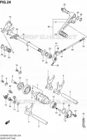 ENSEMBLE SELECTEUR DE VITESSES pour Suzuki SV-S 650 2010