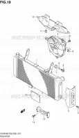 RADIATEUR pour Suzuki SV-S 650 2010