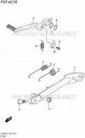 BEQUILLE pour Suzuki SV 650 2017
