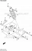 BIELLETTE D'AMORTISSEUR pour Suzuki SV 650 2017